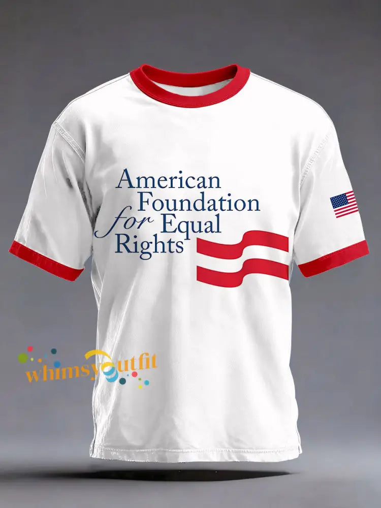 Men’s American Foundation for Equal Rights T-shirts White / S