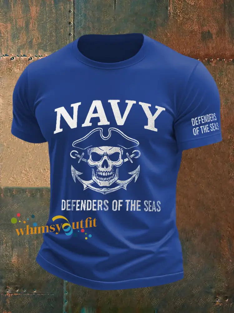 Men’s America’s Navy 250 Printed T-shirt Royal Blue / S