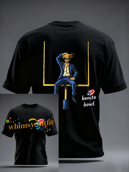 Men’s benito bowl short sleeves t-shirt Black / S