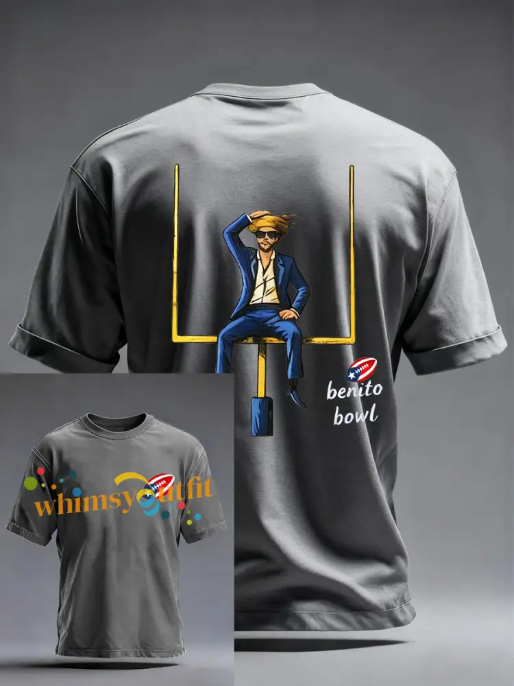 Men’s benito bowl short sleeves t-shirt Light Gray / S