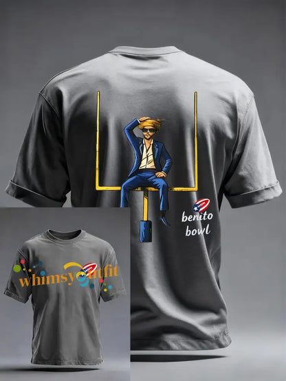 Men’s benito bowl short sleeves t-shirt Light Gray / S