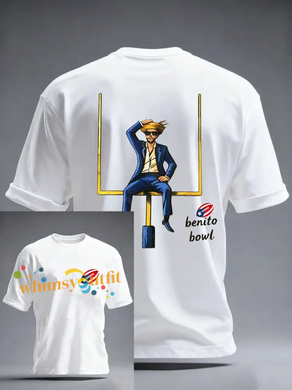 Men’s benito bowl short sleeves t-shirt White / S