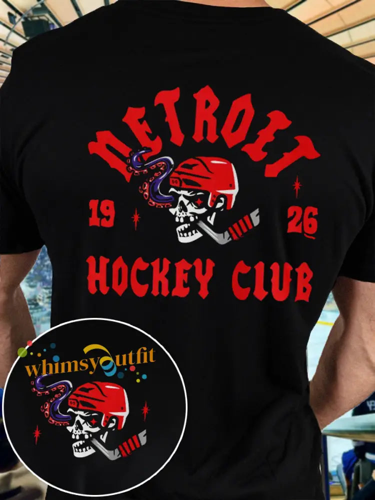 Men’s Detroit Hockey Inspired T-shirt As picture / S