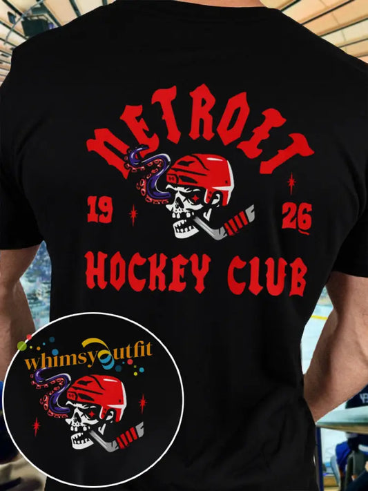 Men’s Detroit Hockey Inspired T-shirt As picture / S