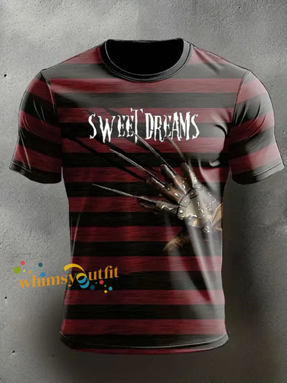 Men’s Funny Halloween Horror Printed T shirt
