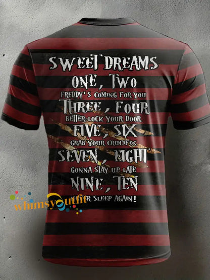 Men’s Funny Halloween Horror Printed T shirt