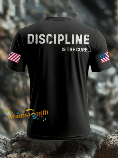 Men’s Funny Veteran Retirement Printed T-shirt