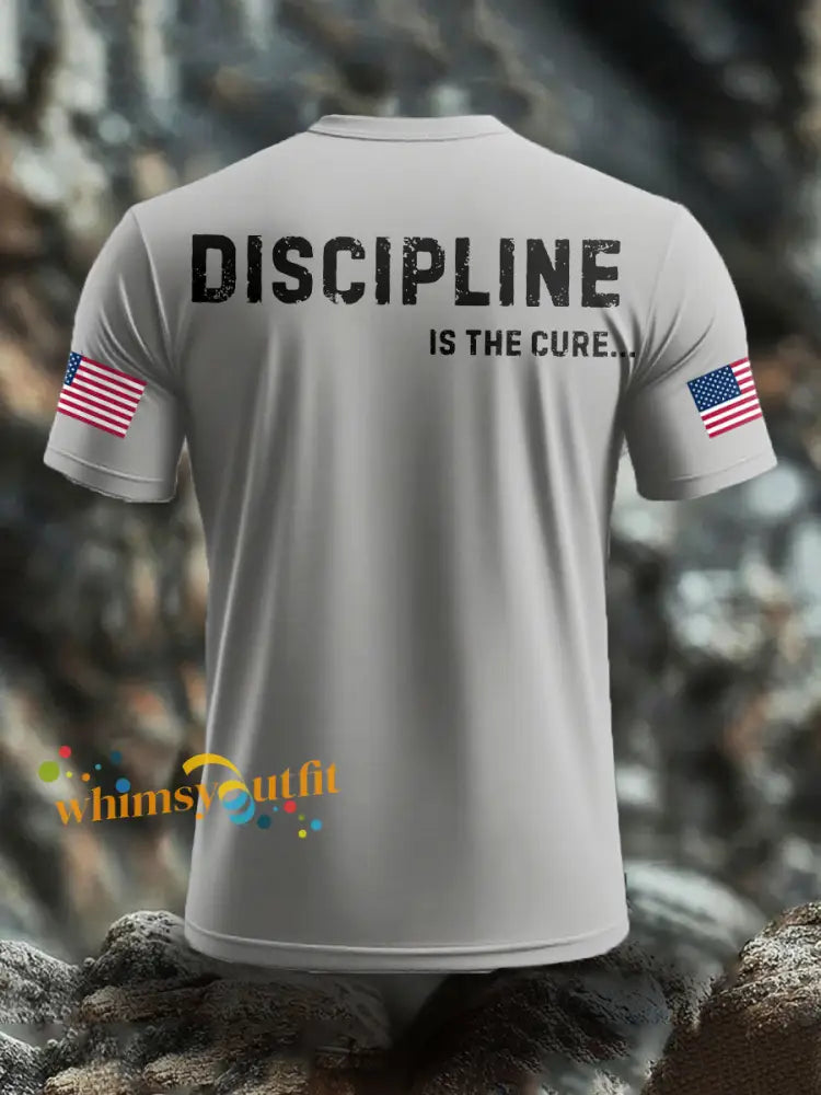 Men’s Funny Veteran Retirement Printed T-shirt