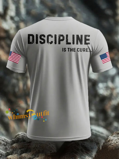 Men’s Funny Veteran Retirement Printed T-shirt