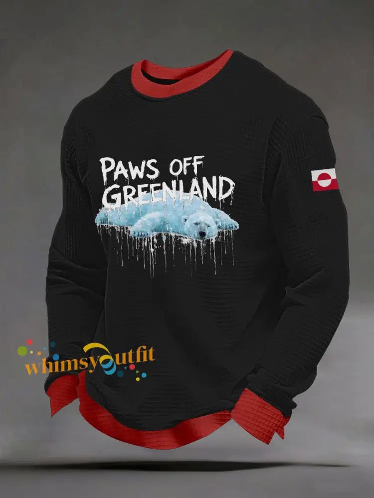 Men’s Greenland Long-Sleeve T-Shirt Black / S