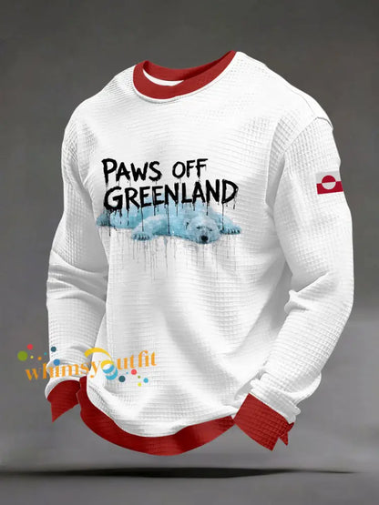 Men’s Greenland Long-Sleeve T-Shirt White / S