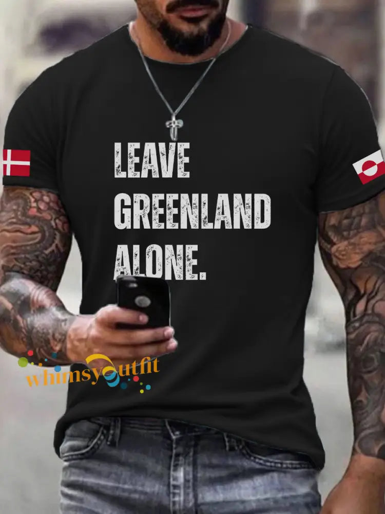 Men’s Greenland T-shirt Black / S
