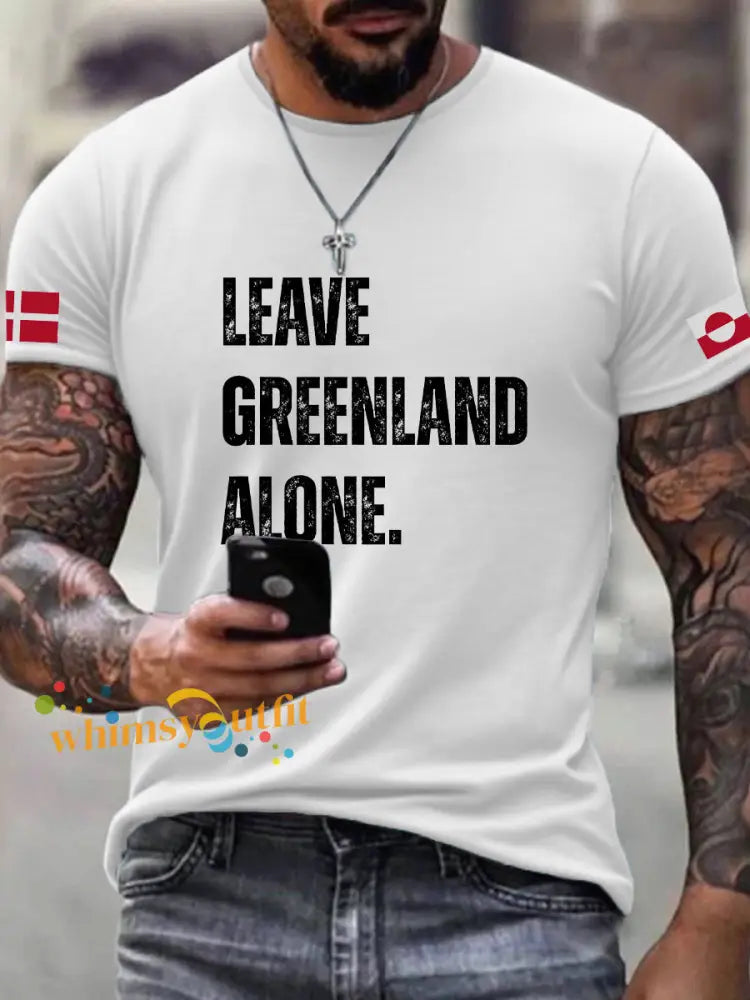 Men’s Greenland T-shirt White / S