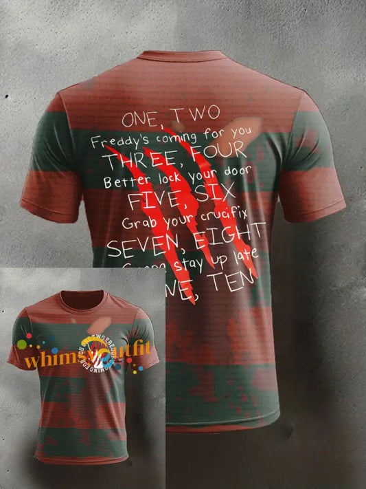 Men’s Halloween short sleeves t shirt As picture / S