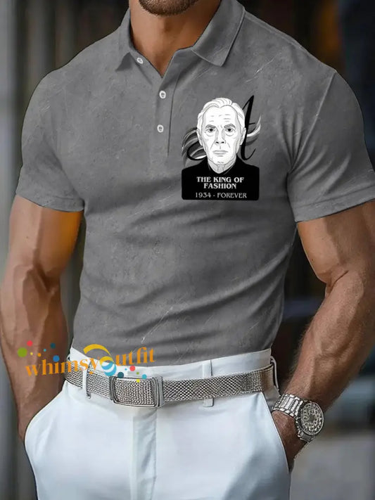 Men’s In Loving Memory Fashion Legend Shirt Gray / S