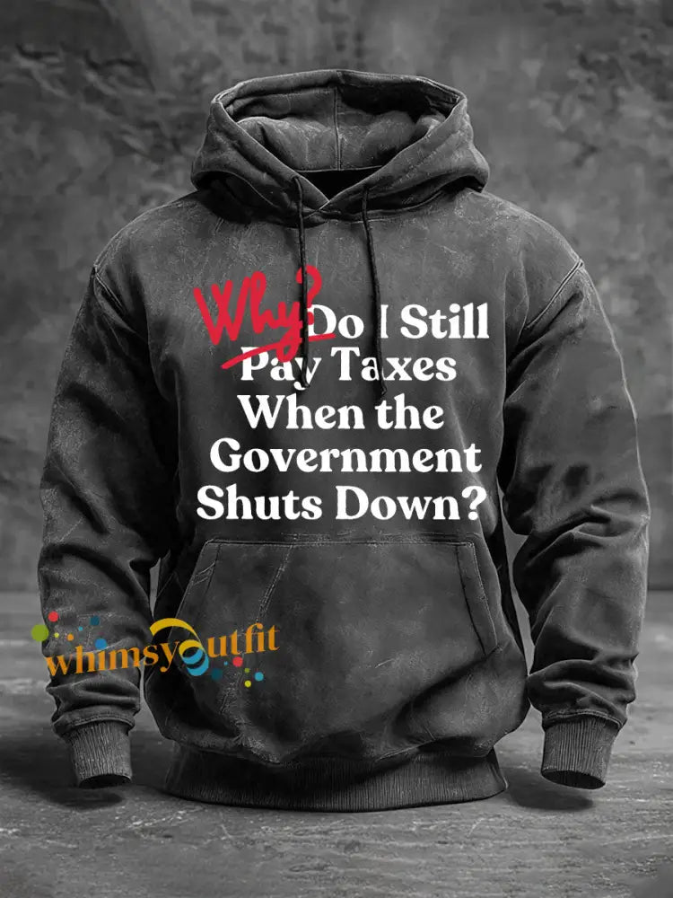 Men’s interesting hoodies Dark Gray / S