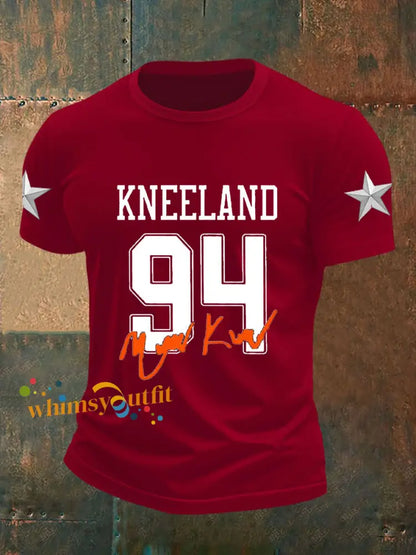 Men’s Kneeland 94 Short-sleeved T-shirt Deep Red / S