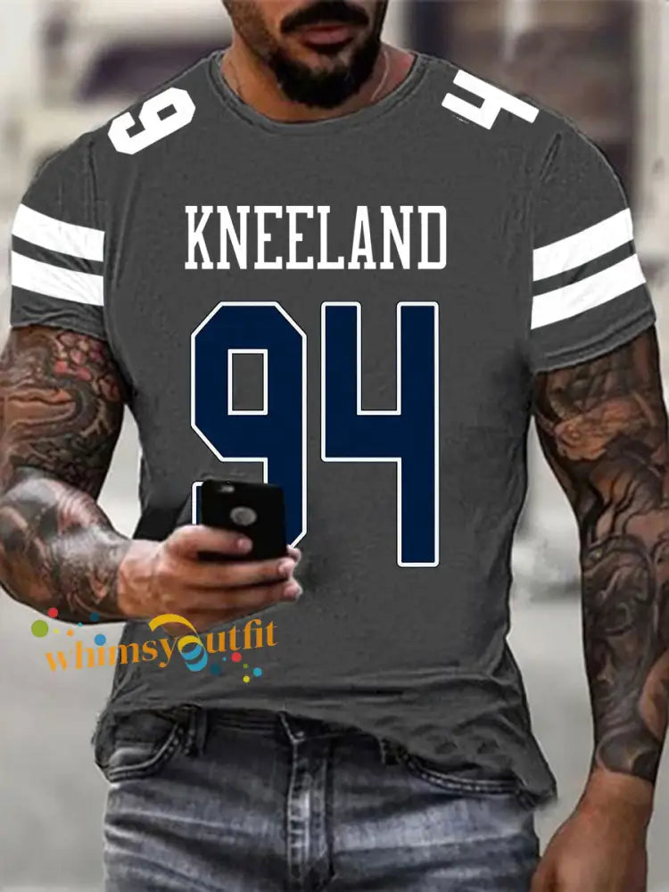 Men’s Kneeland 94 Short Sleeves T-shirt Gray / S