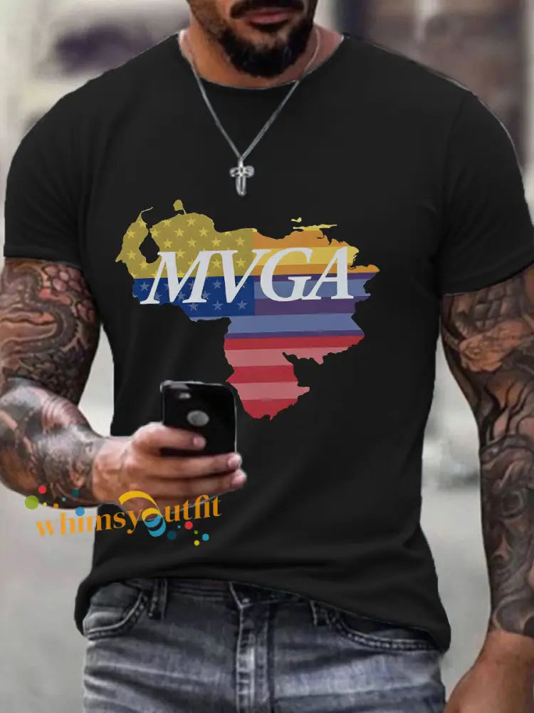 Men’s MVGA T-shirt Black / S