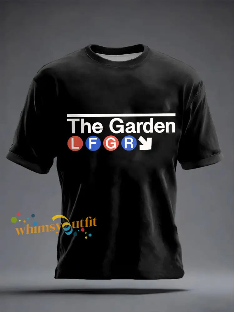 Men’s New York Ice Hockey Print short sleeves t-shirt As picture / S