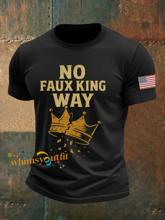Men’s No Kings Printed T-shirt