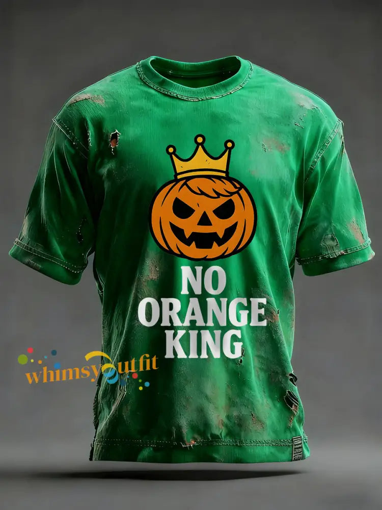 Men’s No Kings T-shirt Green / S