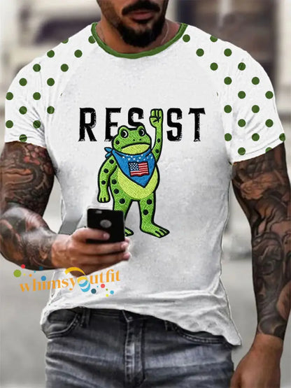 Men’s Portland Frog Resist Short Sleeve T-shirt White / S