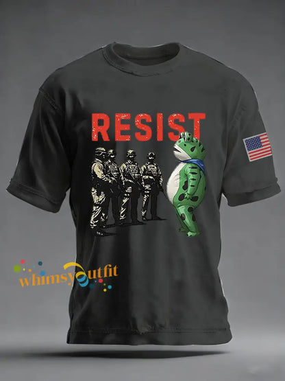 Men’s Portland Frog Resist Vintage T-Shirt Black / S