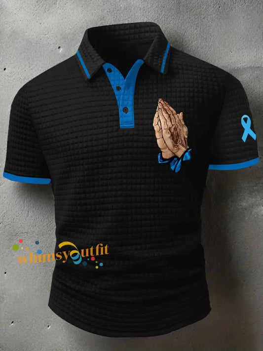 Men’s Pray for Joe Prostate Cancer Tops Black / S