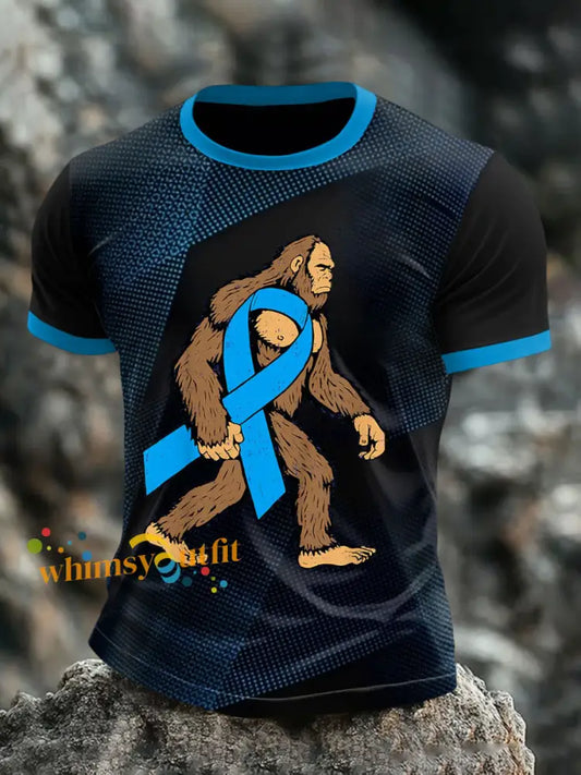 Men’s Prostate Cancer Awareness Gorilla T Shirts As picture / S