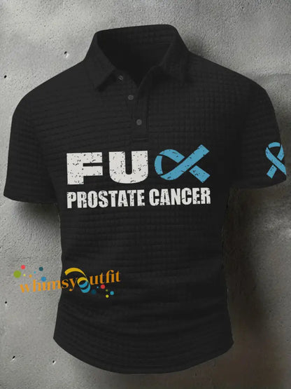 Men’s Prostate Cancer Awareness T Shirt Black / S