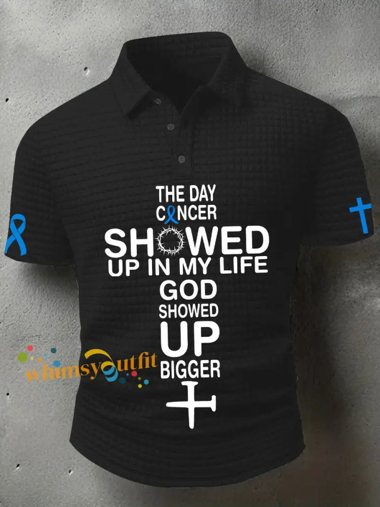 Men’s Prostate Cancer Awareness T Shirt Black / S