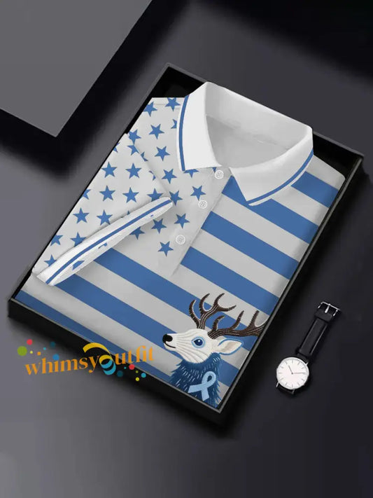 Men’s Prostate Cancer Awareness T Shirt Light Blue / S
