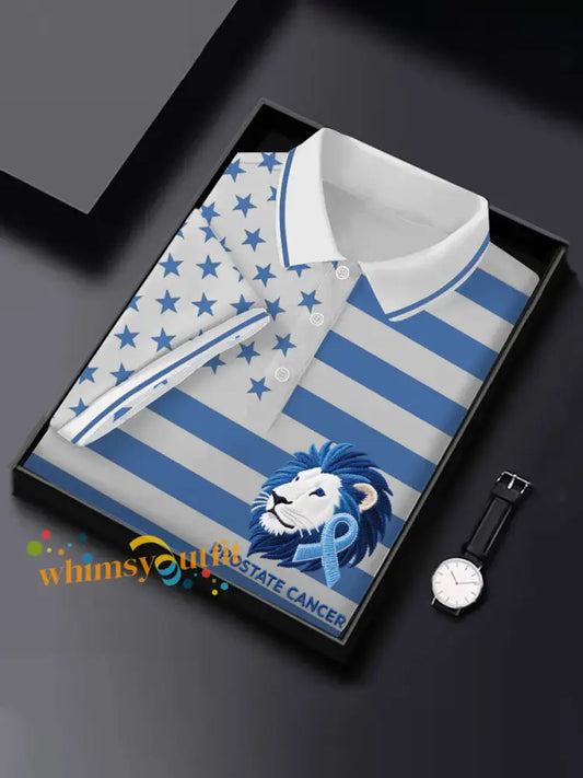 Men’s Prostate Cancer Awareness T Shirt Light Blue / S