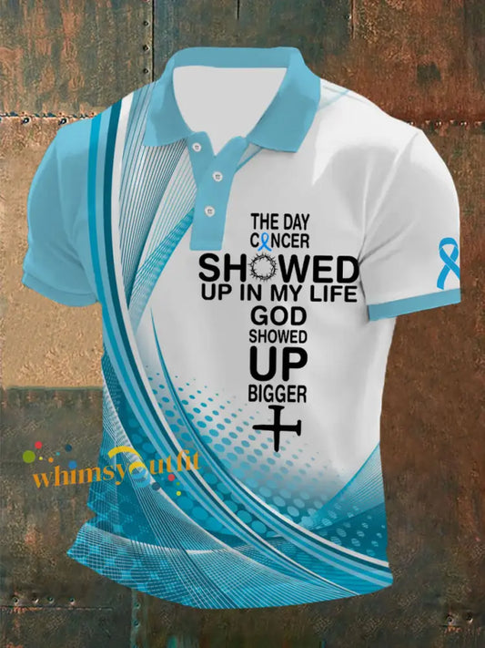 Men’s Prostate Cancer Awareness T Shirt Light Blue / S
