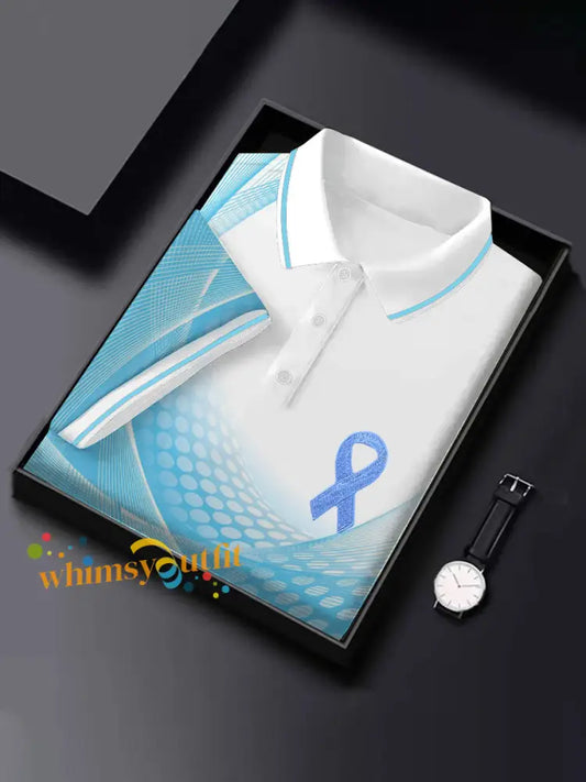 Men’s Prostate Cancer Awareness T Shirt Light Blue / S
