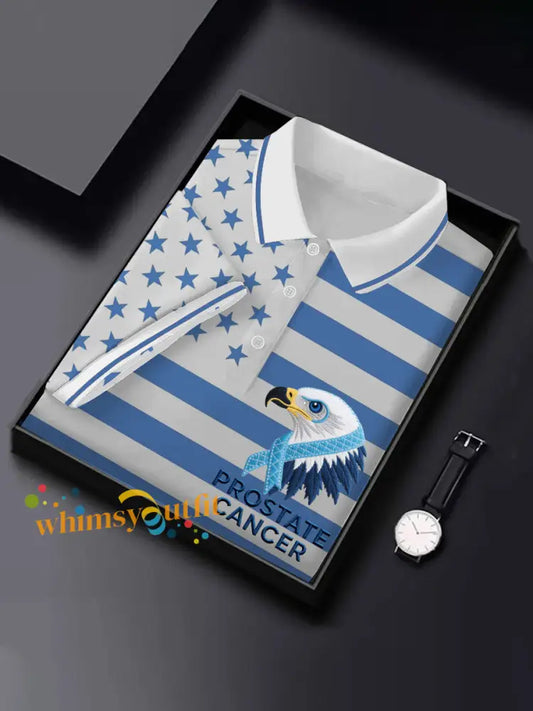 Men’s Prostate Cancer Awareness T Shirt Light Blue / S