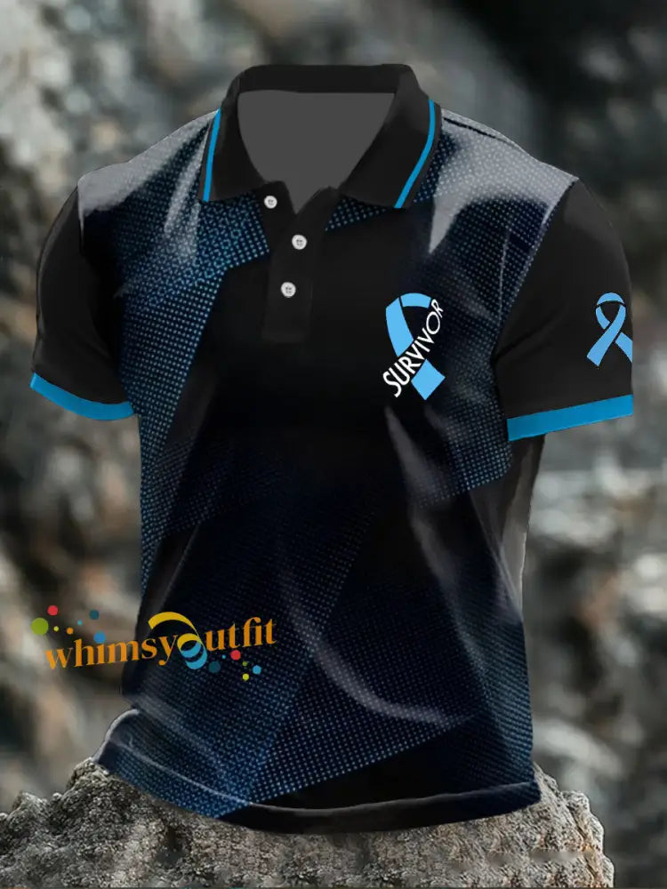 Men’s Prostate Cancer Survivor Tops As picture / S