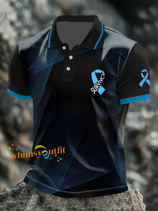 Men’s Prostate Cancer Survivor Tops As picture / S