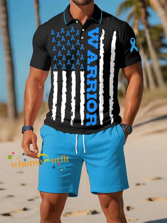 Men’s Prostate Cancer Warrior Sets Black / S