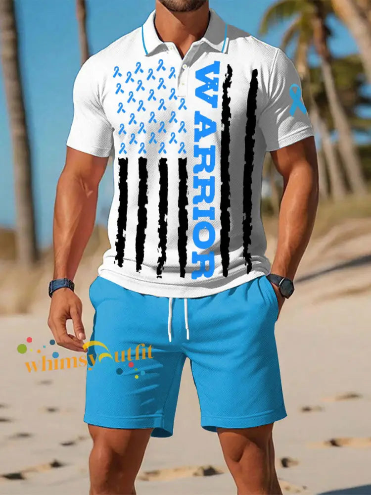 Men’s Prostate Cancer Warrior Sets White / S