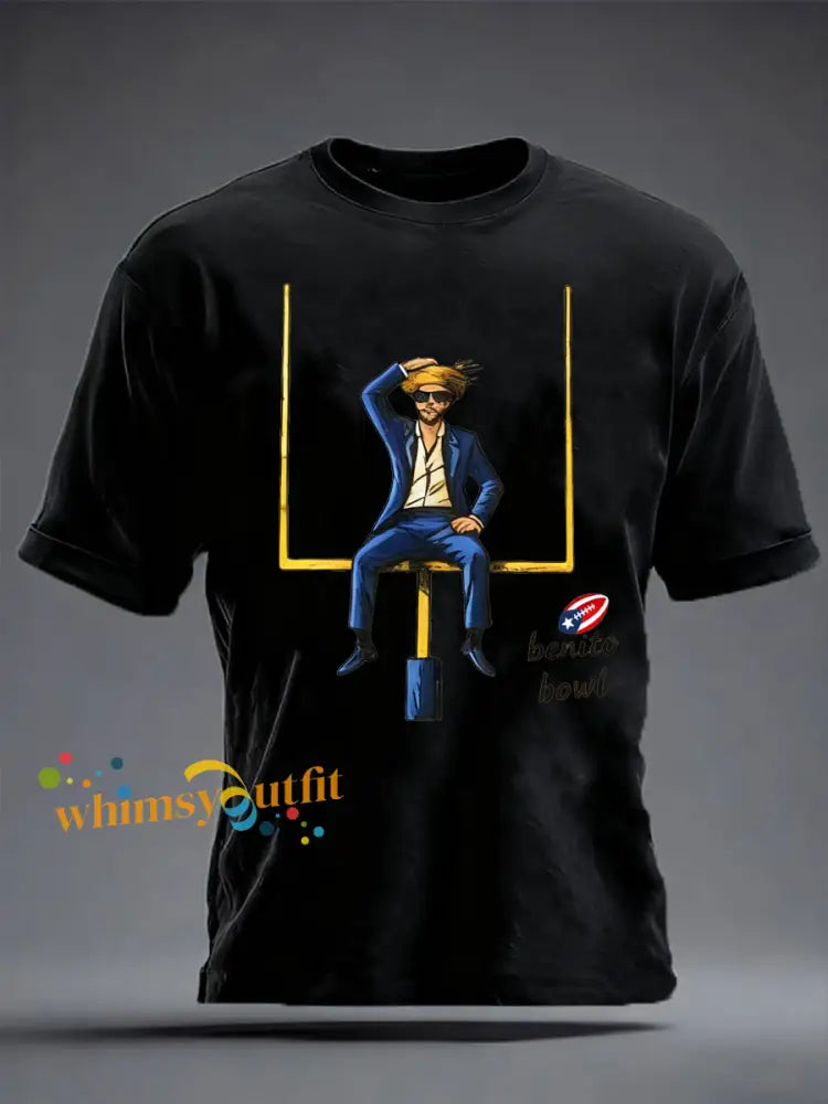Men’s Puerto Rico Benito Bowl short sleeves t-shirt Black / S