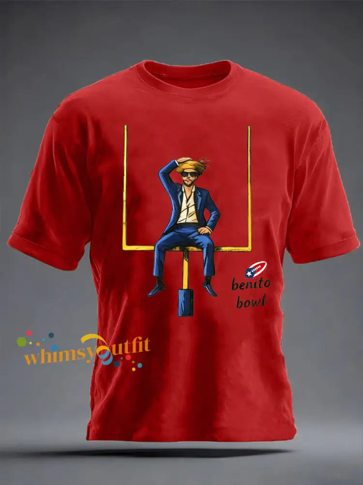 Men’s Puerto Rico Benito Bowl short sleeves t-shirt Red / S