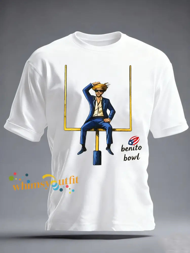 Men’s Puerto Rico Benito Bowl short sleeves t-shirt White / S