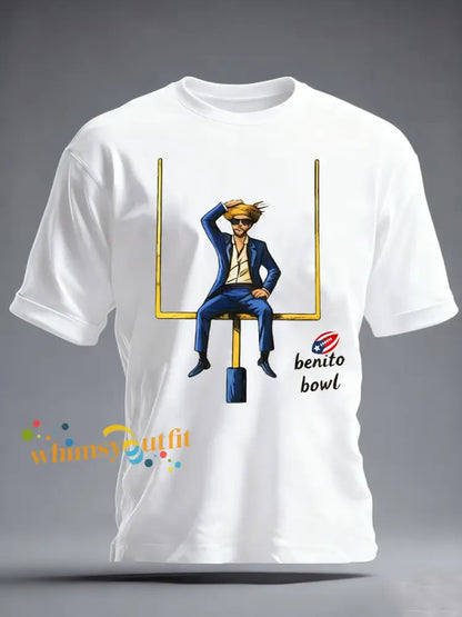 Men’s Puerto Rico Benito Bowl short sleeves t-shirt White / S