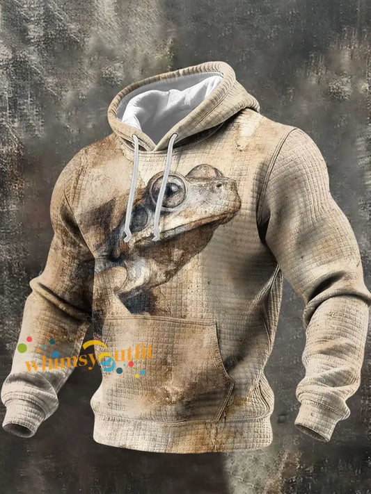 Men’s Puerto Rico Taino Art Printed Hoodie As picture / S