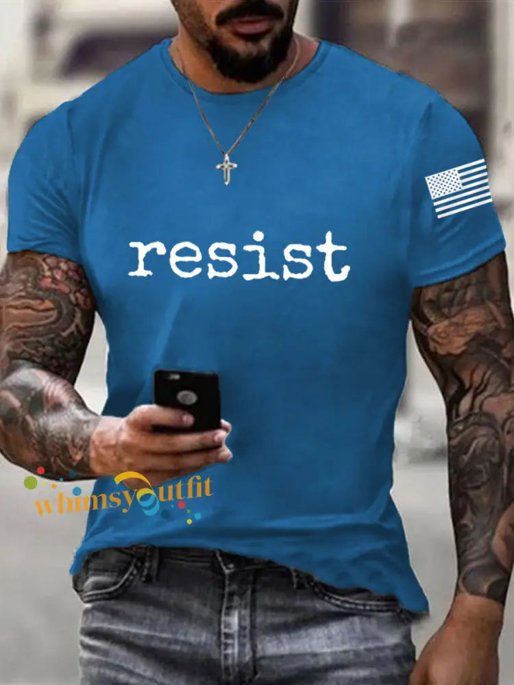 Men’s Resist Tee Blue / S