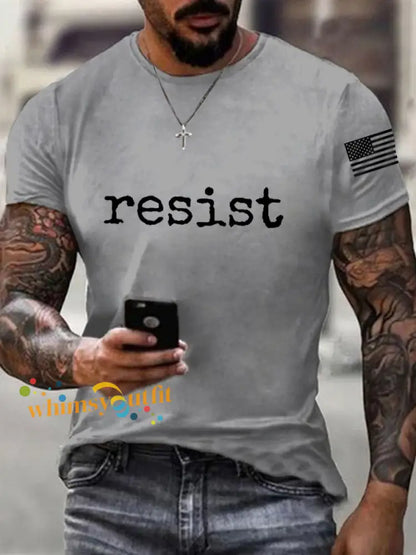 Men’s Resist Tee Light Gray / S