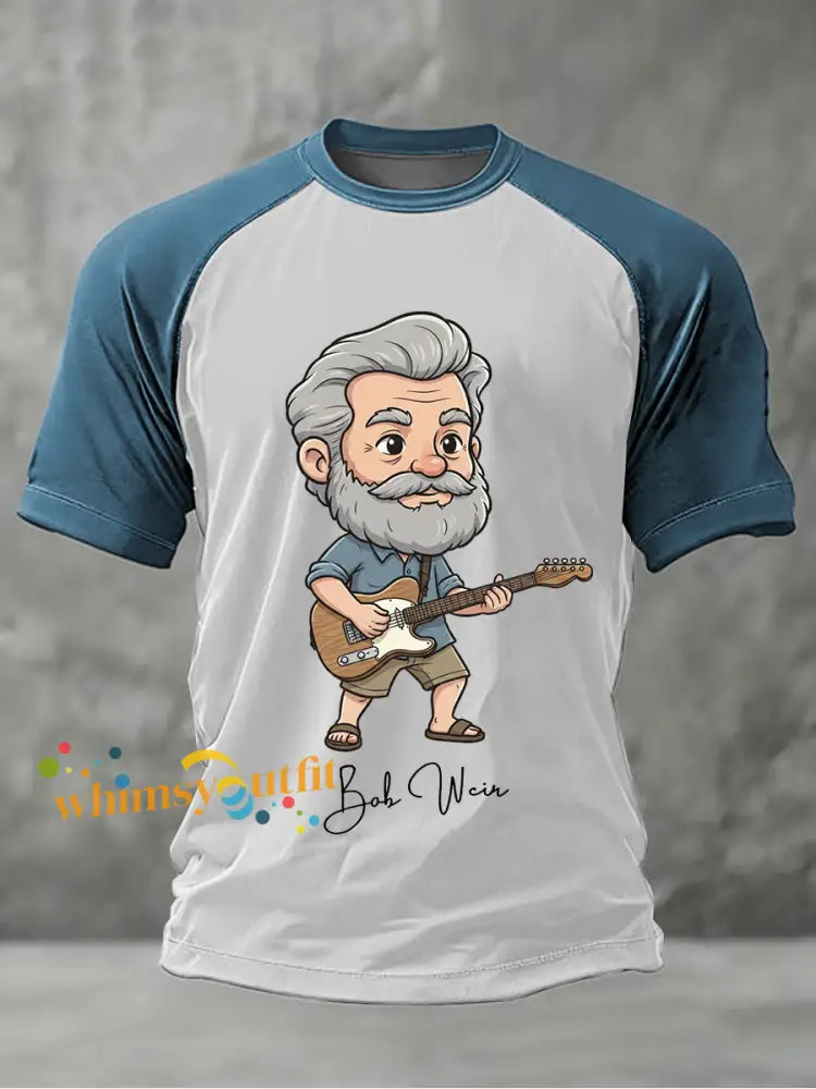 Men’s RIP Bob Weir Short Sleeve T-shirt Blue / S