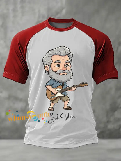 Men’s RIP Bob Weir Short Sleeve T-shirt Red / S